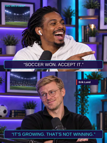 Soccer won. Accept it.